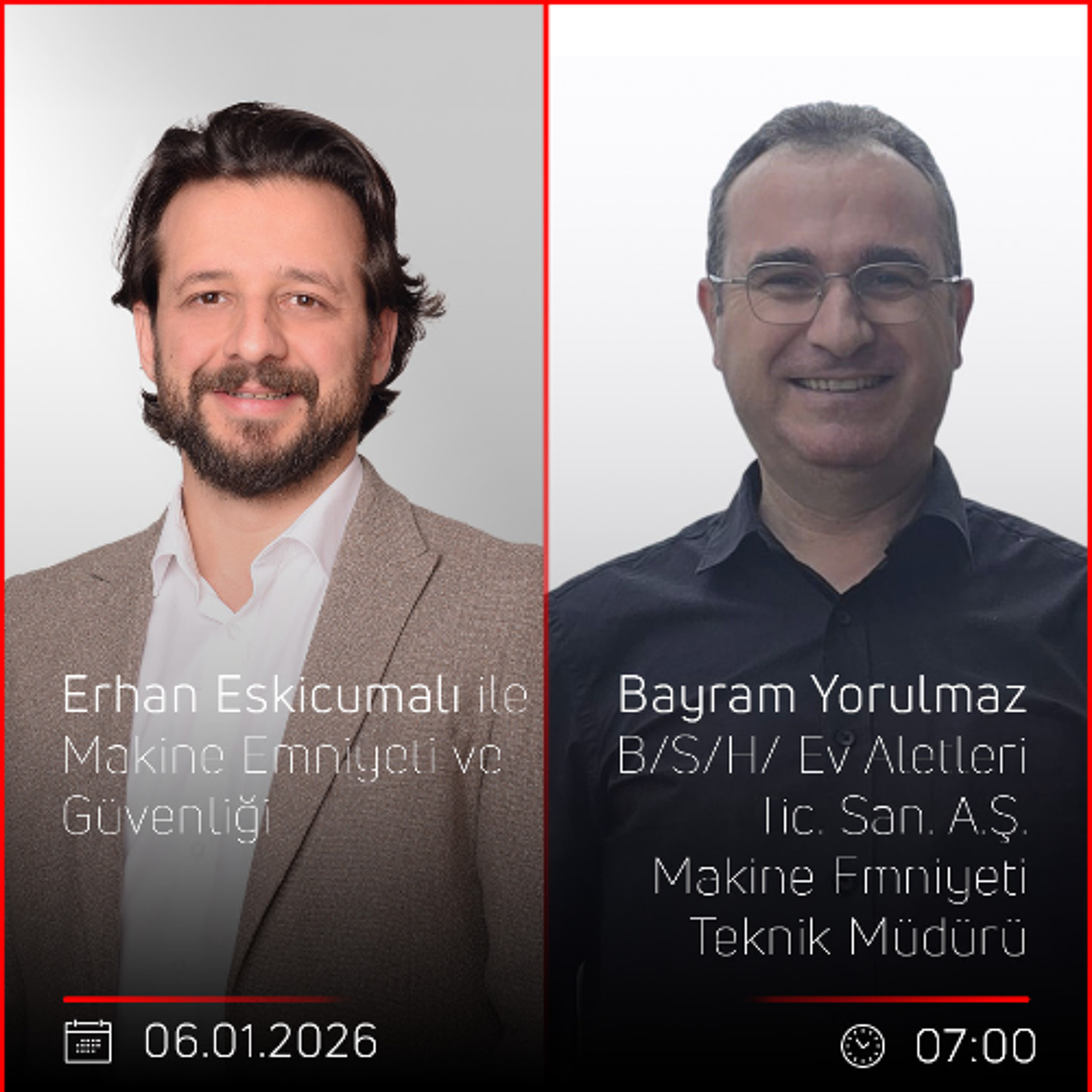 Bayram Yorulmaz  – Erhan Eskicumalı ile Makine Emniyeti ve Güvenliği episode artwork