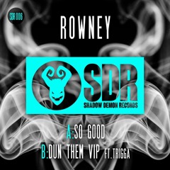 SDR006B - ROWNEY FT. TRIGGA - DUN THEM VIP