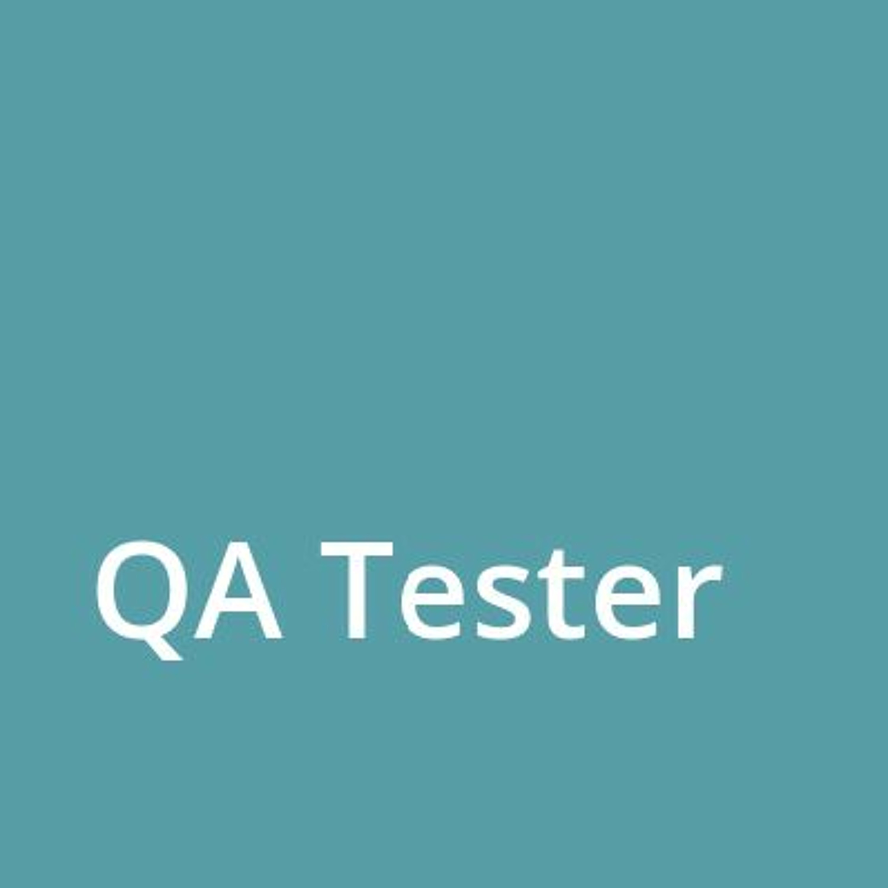 QA Tester (Demo) episode artwork