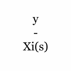 y - Xi(s)