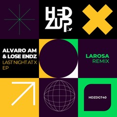 HDZDGT40 Alvaro AM & Lose Endz - Last Night At X EP + LaRosa remix