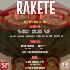 Mymocea B2B S. High-Ends @Hive Club | Rakete mit 3000 Grad