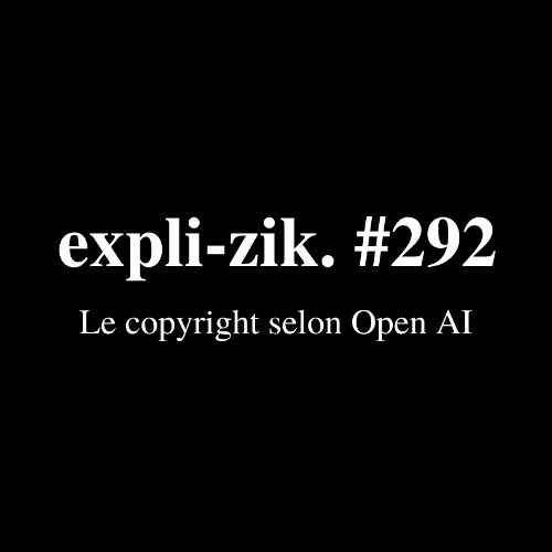 Le copyright selon Open AI