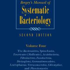 [FREE] EBOOK 📰 Bergey's Manual of Systematic Bacteriology, Vol. 4 (Bergey's Manual/