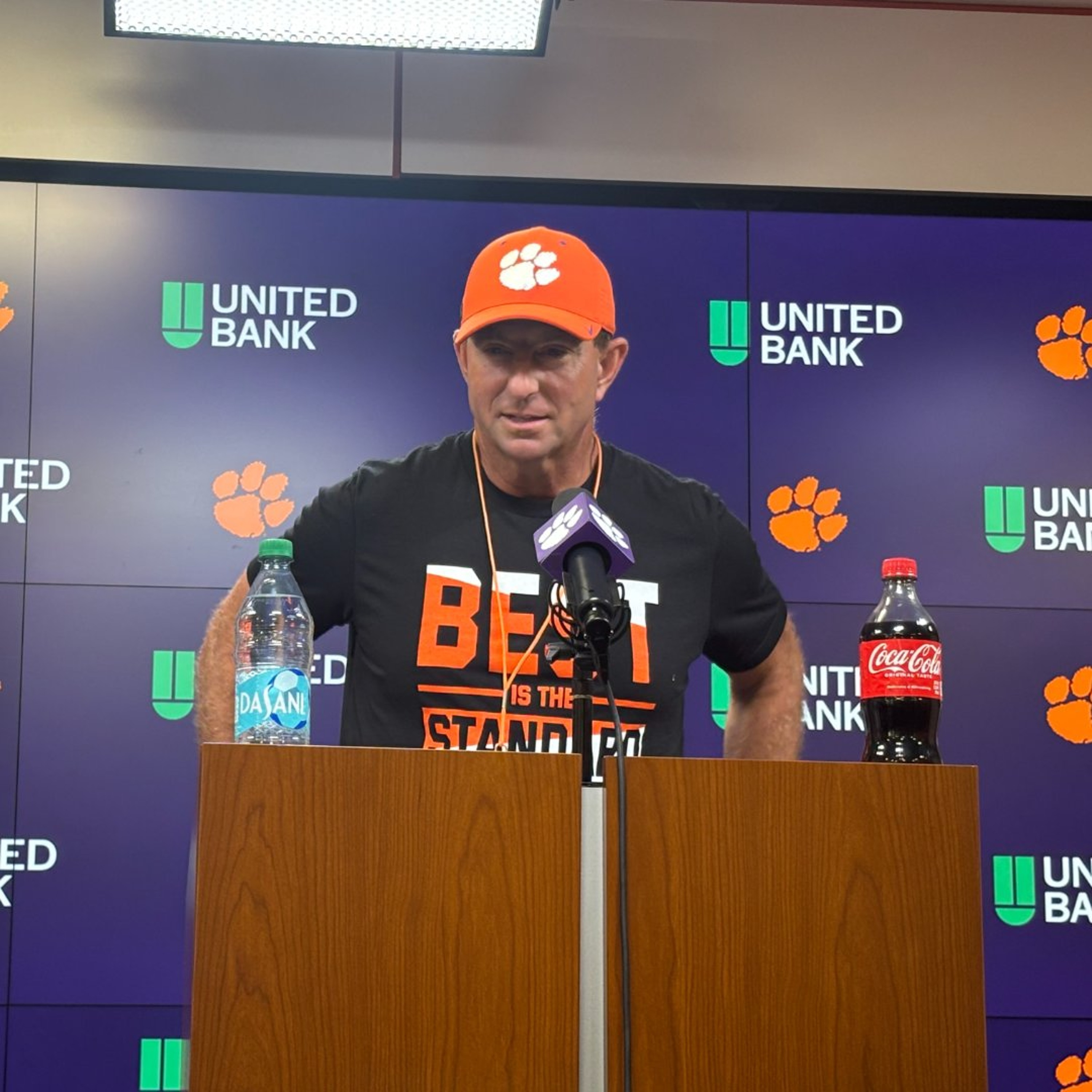 Dabo Swinney preseason camp presser 8-6-26 episode artwork