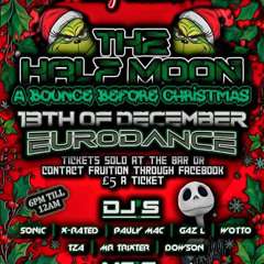 FRUITION - Half Moon 13th December 2024 - Hard Dance Warm Up - 155 bpm
