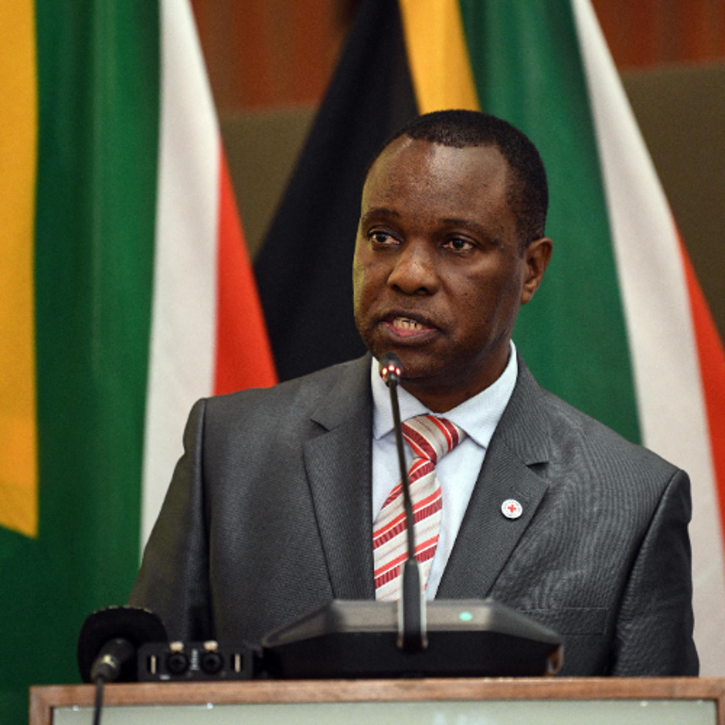 Jules Amoti provides overview of the work of the International Committee of the Red Cross ICRC