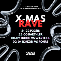 P3G!18 (NOIZER) @ X-MAS RAVE SPORTLERHEIM GERINGSWALDE 13.12.2024