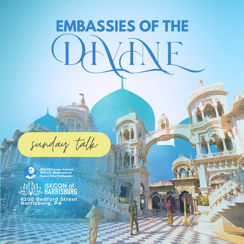 Anasuya Devi Dasi - Sunday Love Feast - Embassies of the Divine - 3.16.2025