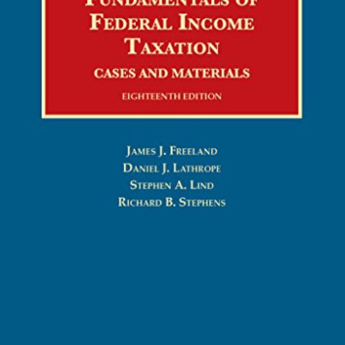 free PDF 📕 Fundamentals of Federal Income Taxation (University Casebook Series) by