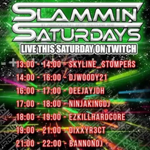 Stream Part 1 10th June Slammin Sat by DJNinjaking Listen online for
