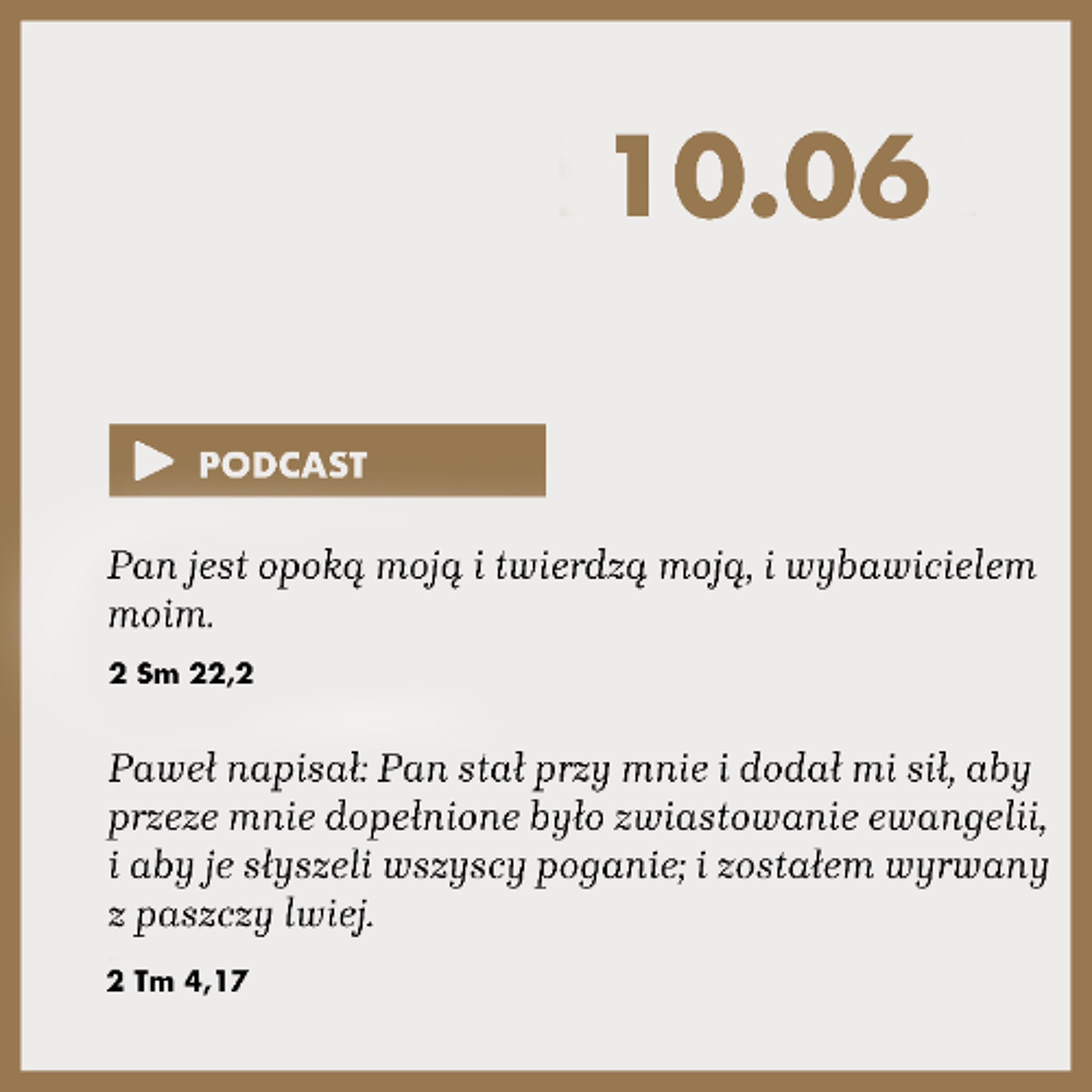 Poranek ze Słowem na 10 czerwca 2025 episode artwork