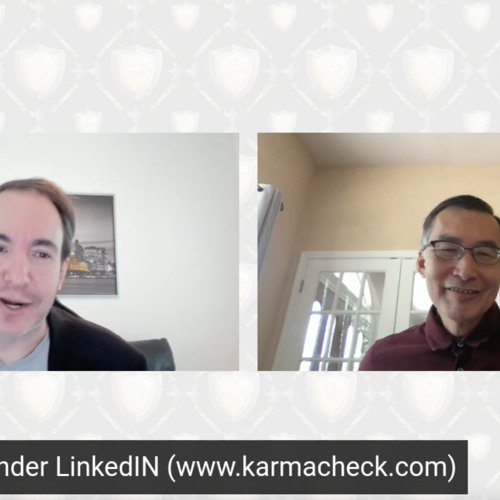 Stream Eric Ly, CoFounder LinkedIN, Founder and CEO KarmaCheck, Hub