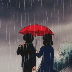 Umbrella In The Rain