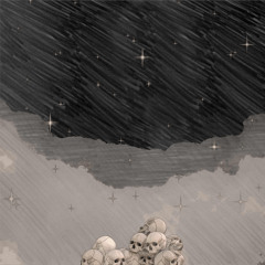 in the grave