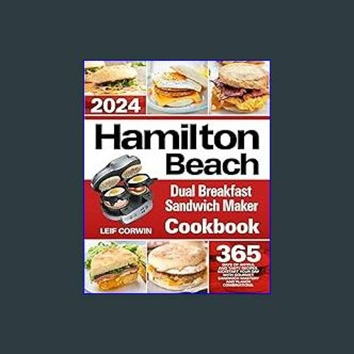 Stream (<E.B.O.O.K.$) 📕 Hamilton Beach Dual Breakfast Sandwich