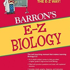 View PDF E-Z Biology (Barron's E-Z Series) by  Gabrielle I. Edwards &  Cynthia Pfirrmann