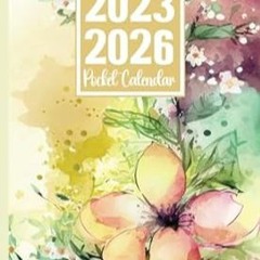 [DOWNLOAD] Free 2023-2026 Pocket Calendar 3 Year Monthly Planner for Purse from July 2