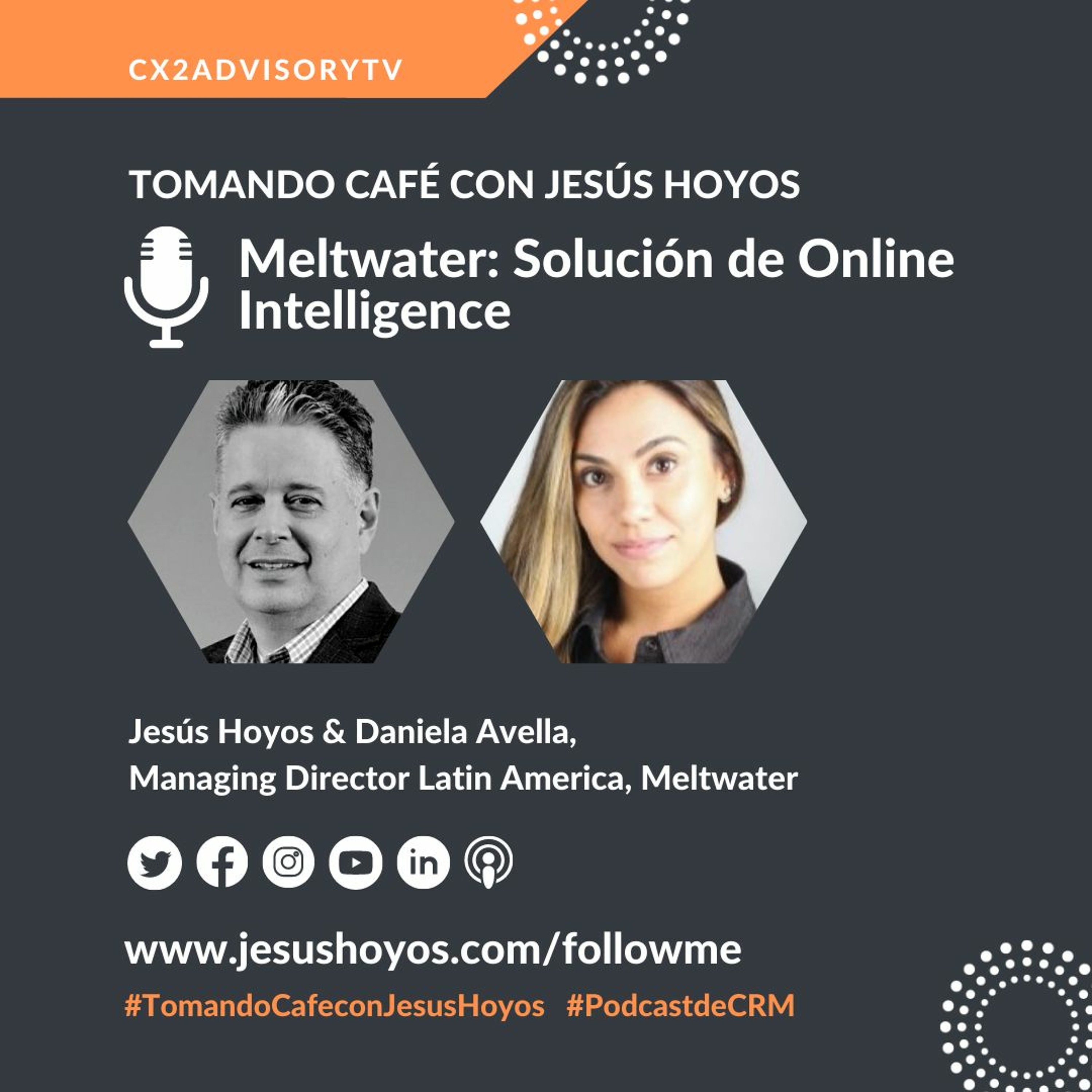 Edición Podcast - Tomando Café Con Jesús Hoyos: Meltwater - Online Media Intelligence