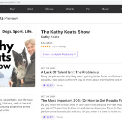 294: Interview with Kathy Keats on Dogs, Sport, and Life