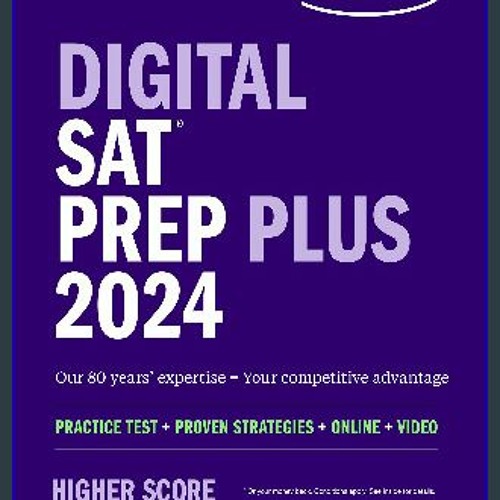 Stream ??pdf^^ 📚 Digital SAT Prep Plus 2024 Includes 1 Realistic Full