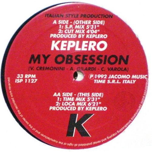 Keplero - My Obsession (Loca Mix) (1992)