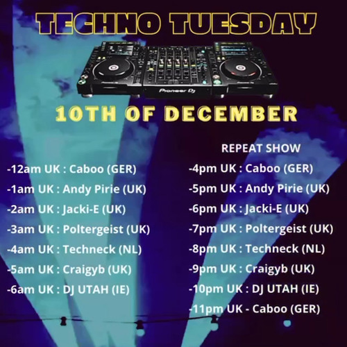 TECHNECK NRG RADIO 10/12/24