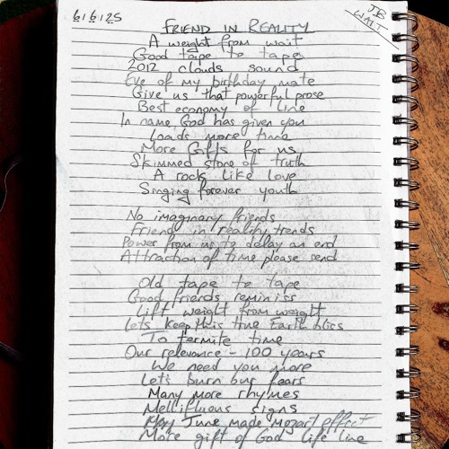 Friend in Reality(A poem for Jonathon Beckenstein)