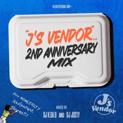 AVALON  J's Vendor 2nd ANNIVERSARY MIX -CLEAN VERSIONS ONLY-  MIXED BY DJ K.DA.B AND DJ JUSTY