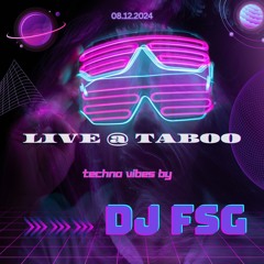 Taboo Picktime Live-Techno Set 08.12.2024