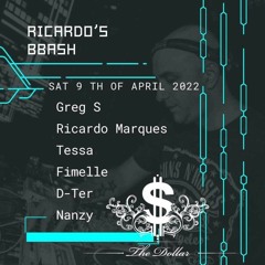 D-ter @Bday Bash Ricardo @The Dollar 09 - 04 - 2022 (23u - 00u30)