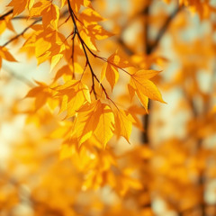 Golden leaves