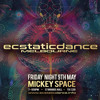 live @ Ecstatic Dance Melbourne - May 2025 DJ mix artwork - Electronic music tracklist cover image