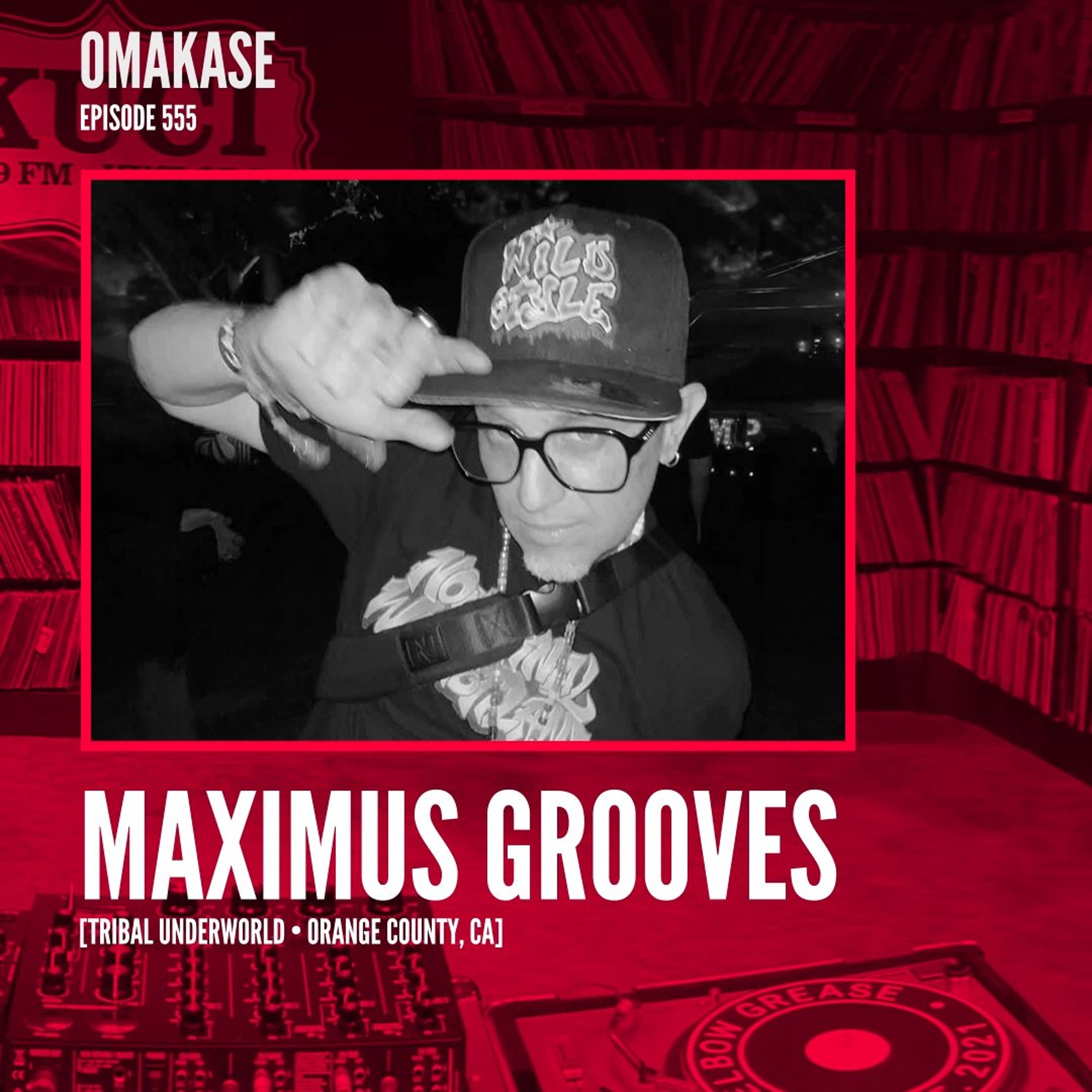 OMAKASE 555b, Maximus Grooves episode artwork