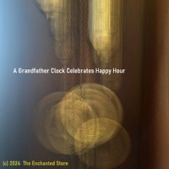 A Grandfather Clock Celebrates Happy Hour