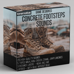 ToneMotive - Concrete Footsteps Demo