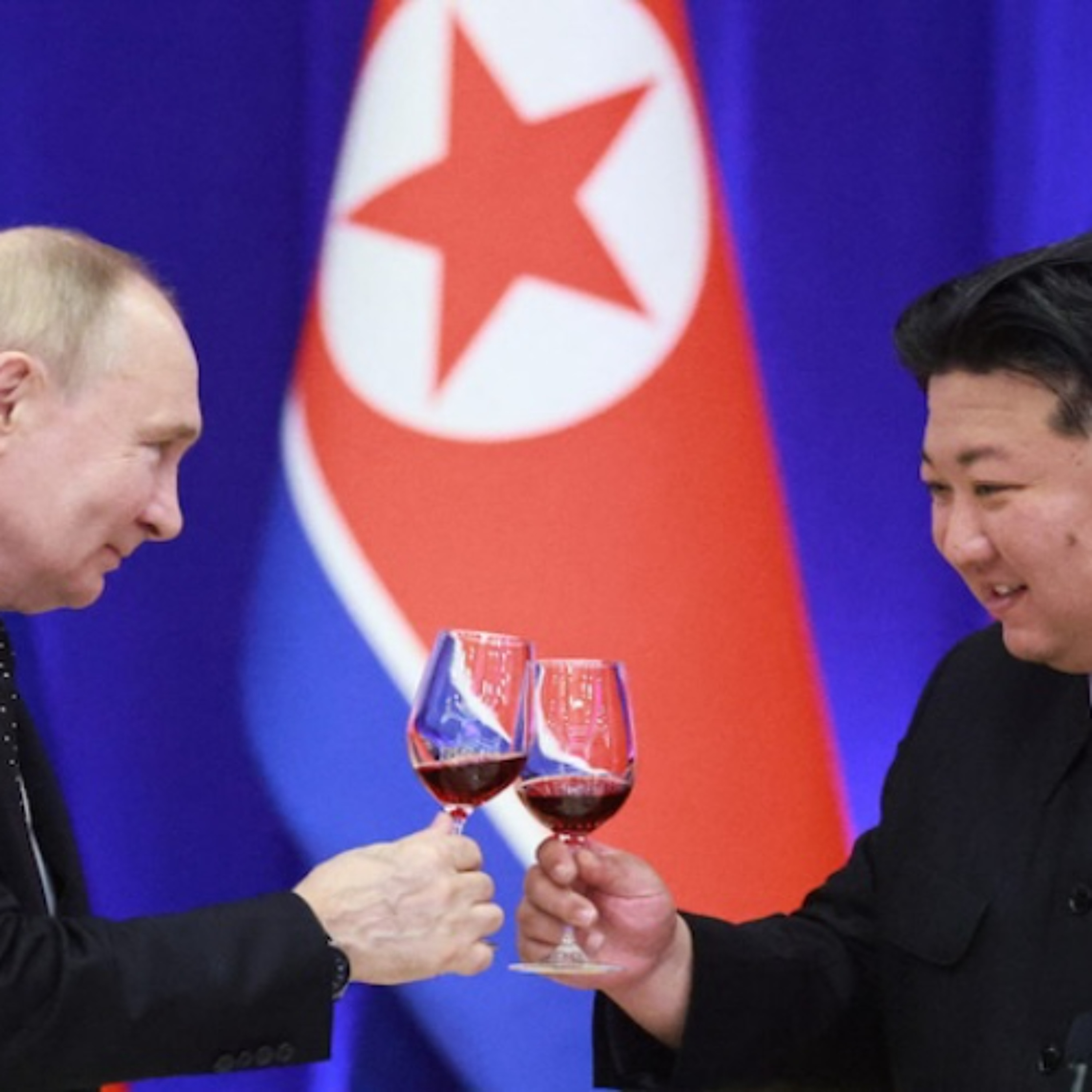 Long live a sovereign and socialist Peoples Korea