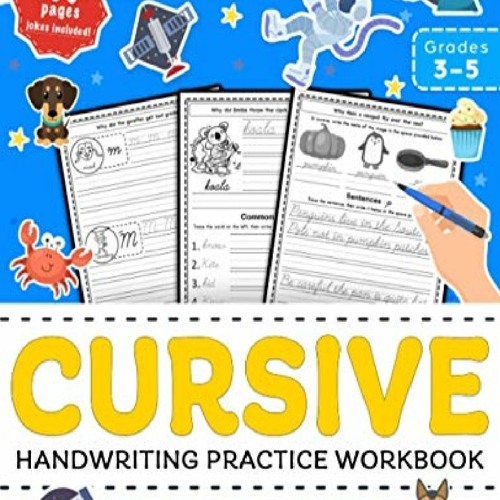 Stream Episode PDF Cursive Handwriting Practice Workbook For 3rd 4th 