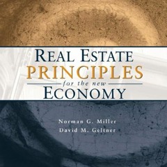 ACCESS PDF EBOOK EPUB KINDLE Real Estate Principles for the New Economy (with CD-ROM)