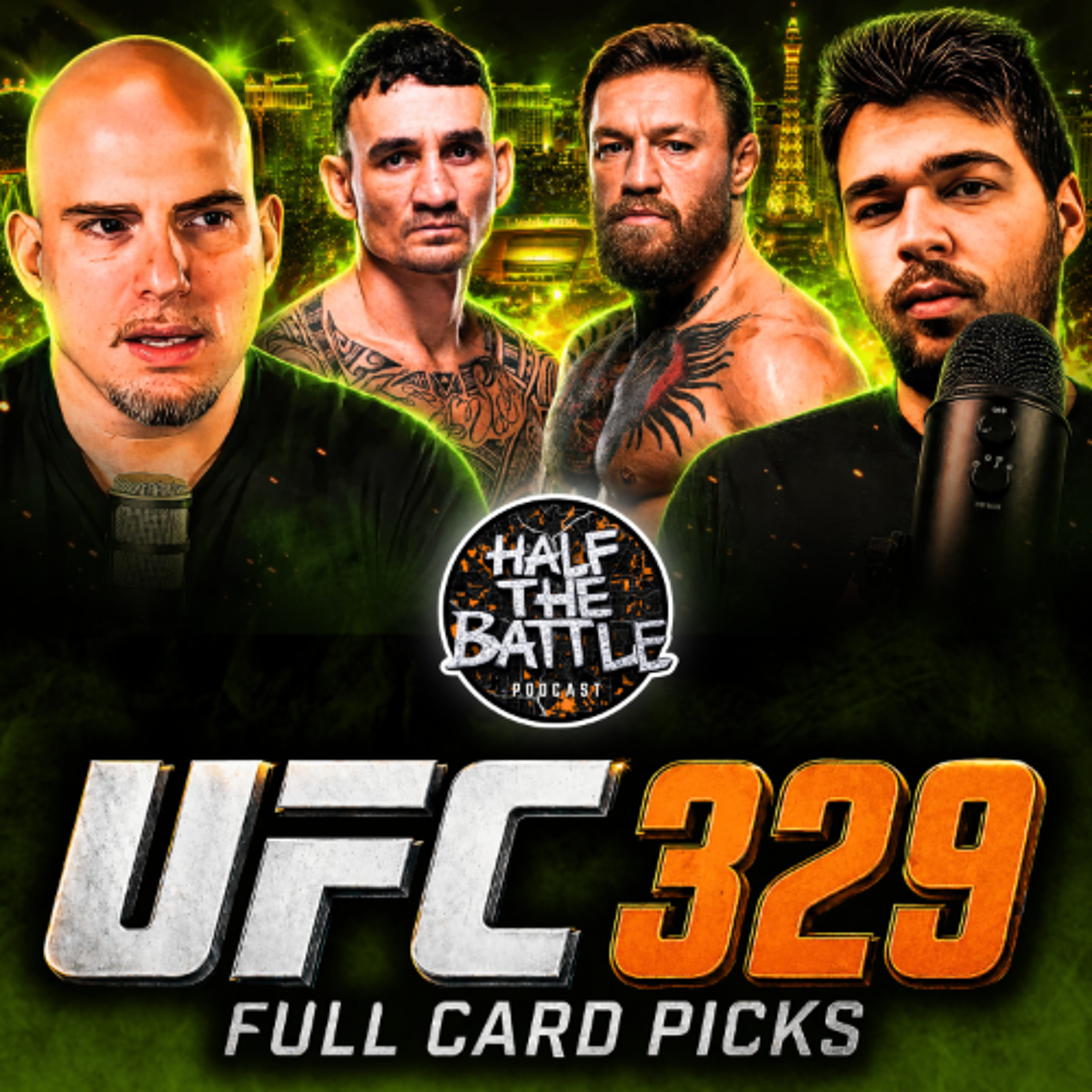 #673 - UFC 329 LIVE Picks episode artwork