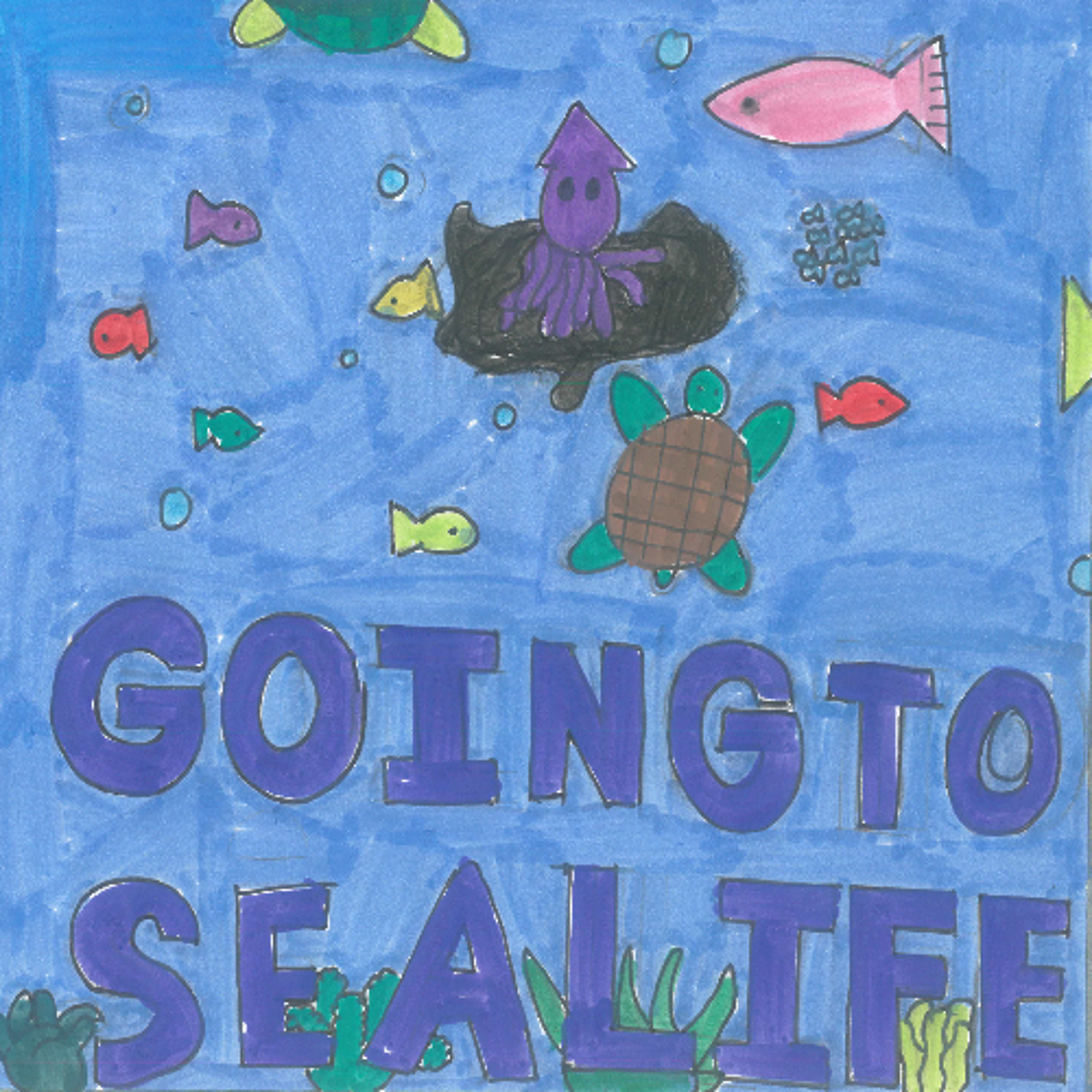 Going To SeaLife - Paxton, Dat, Sid, Nhi and Priscilla - St Patrick's School