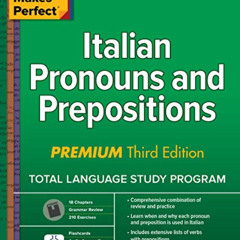 [Get] PDF 🎯 Practice Makes Perfect: Italian Pronouns and Prepositions, Premium Third