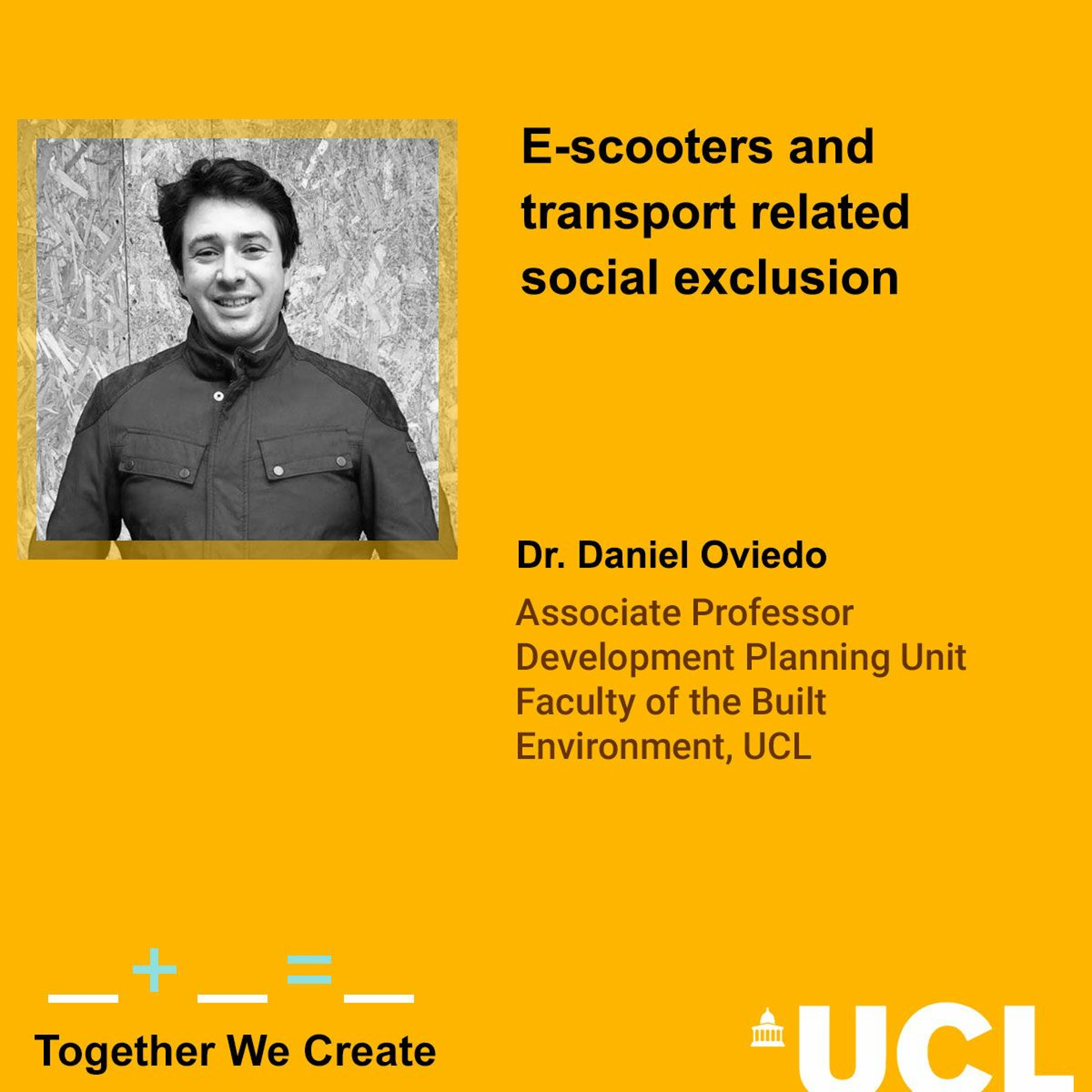 S2 E4: E-scooters and the transport related social exclusion