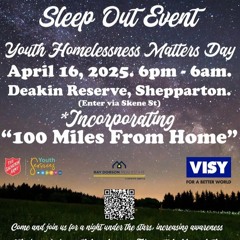 The Salvation Army's Jim Gow about the upcoming Under the Same Stars VIP Sleepout event