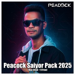 Peacock Saiyor Pack 25 (Buy Click = 9 Free)