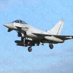 Typhoon FGR4 jet - on approach