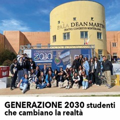 GENERAZIONE 2030 Studenti Che Cambiano La Realtà.