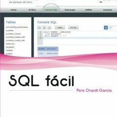 DOWNLOAD PDF 💘 SQL Fácil by  PERE CHARDI GARCÍA [EBOOK EPUB KINDLE PDF]
