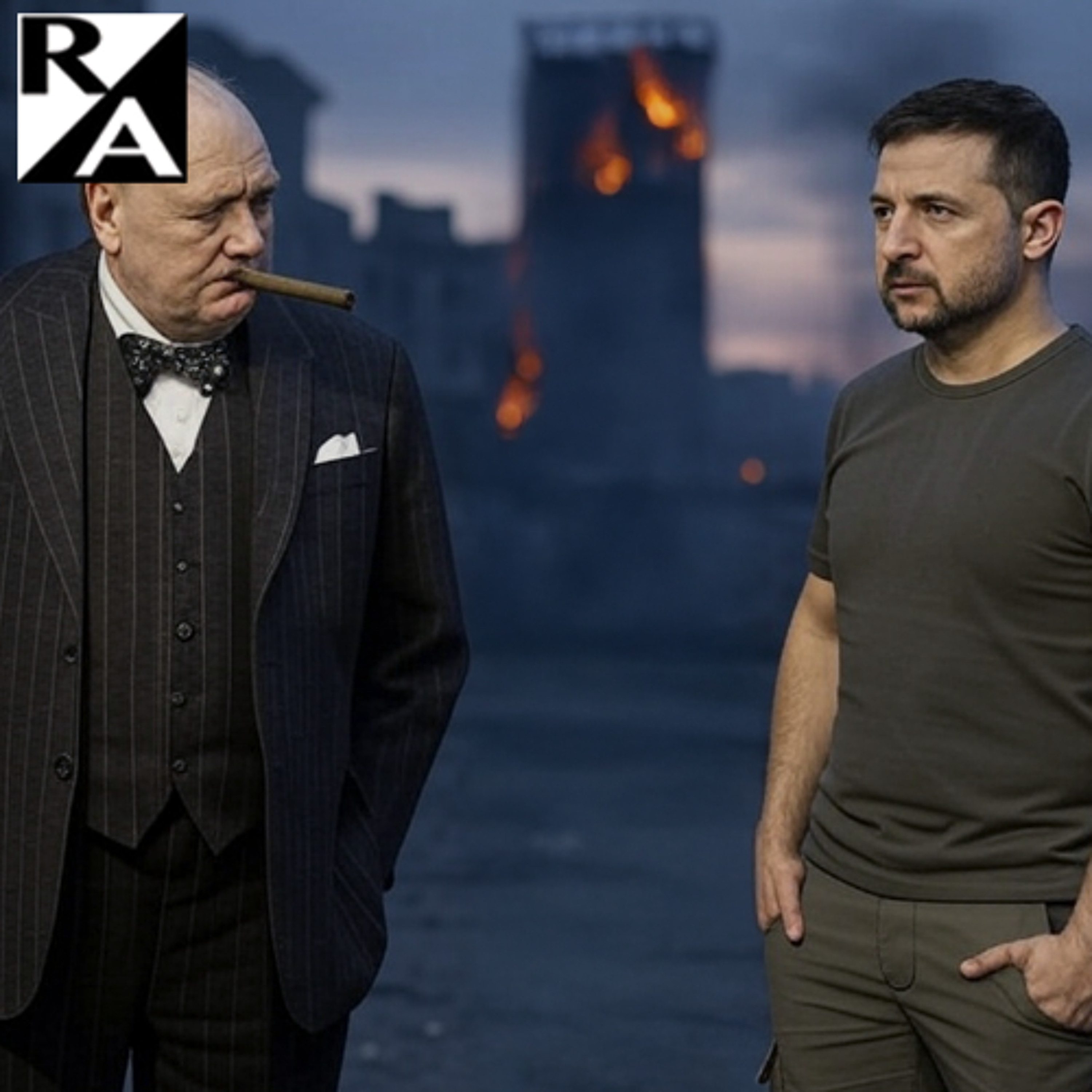 Churchill and Zelensky: ALLIES vs. FRIENDS