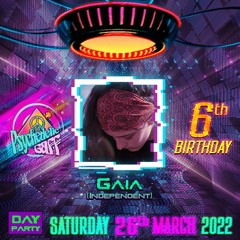 Gaia dj set - Psychedelic Gaff 6th Birthday @ Dublin 26/03/2022